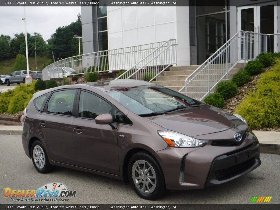 2016 Toyota Prius v Four Toasted Walnut Pearl / Black Photo #1