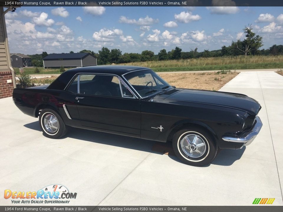 Raven Black 1964 Ford Mustang Coupe Photo #1