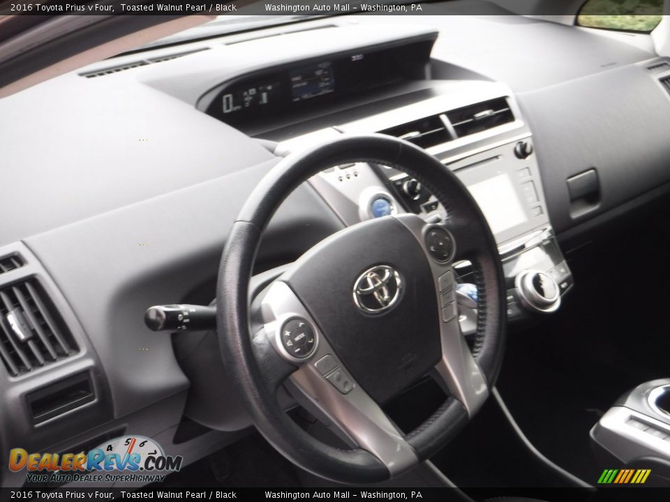 2016 Toyota Prius v Four Toasted Walnut Pearl / Black Photo #17