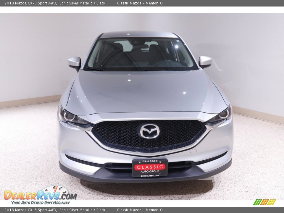2018 Mazda CX-5 Sport AWD Sonic Silver Metallic / Black Photo #2