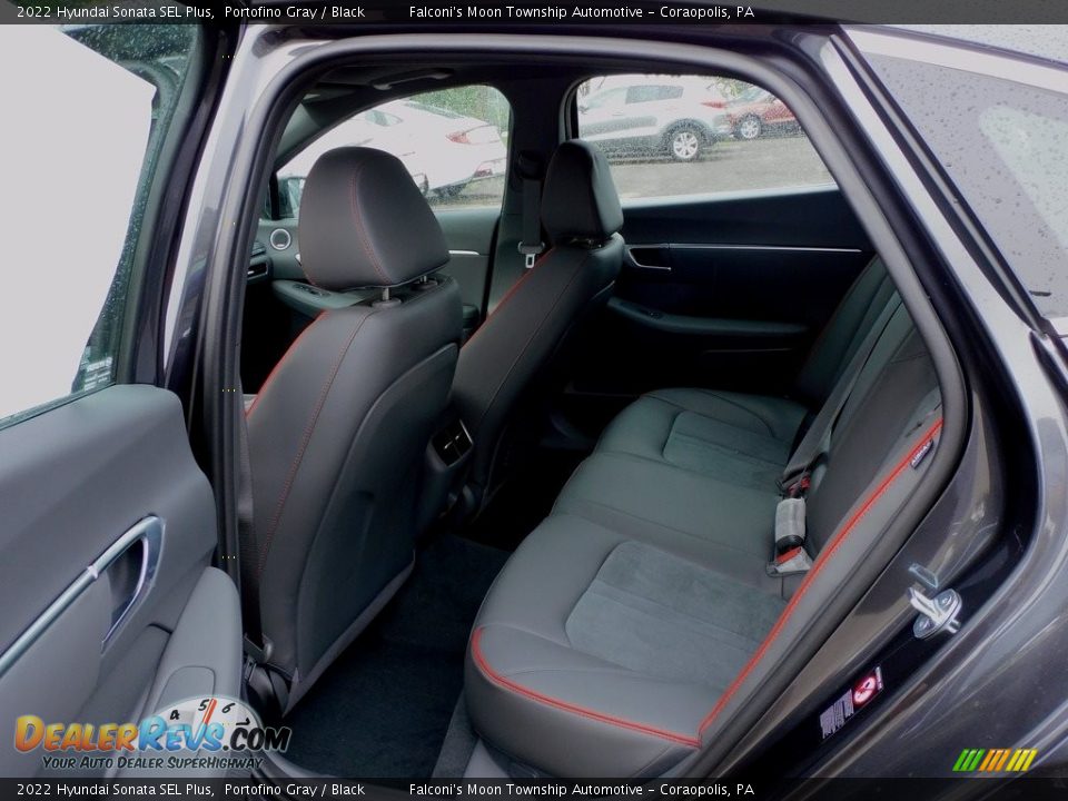 Rear Seat of 2022 Hyundai Sonata SEL Plus Photo #12