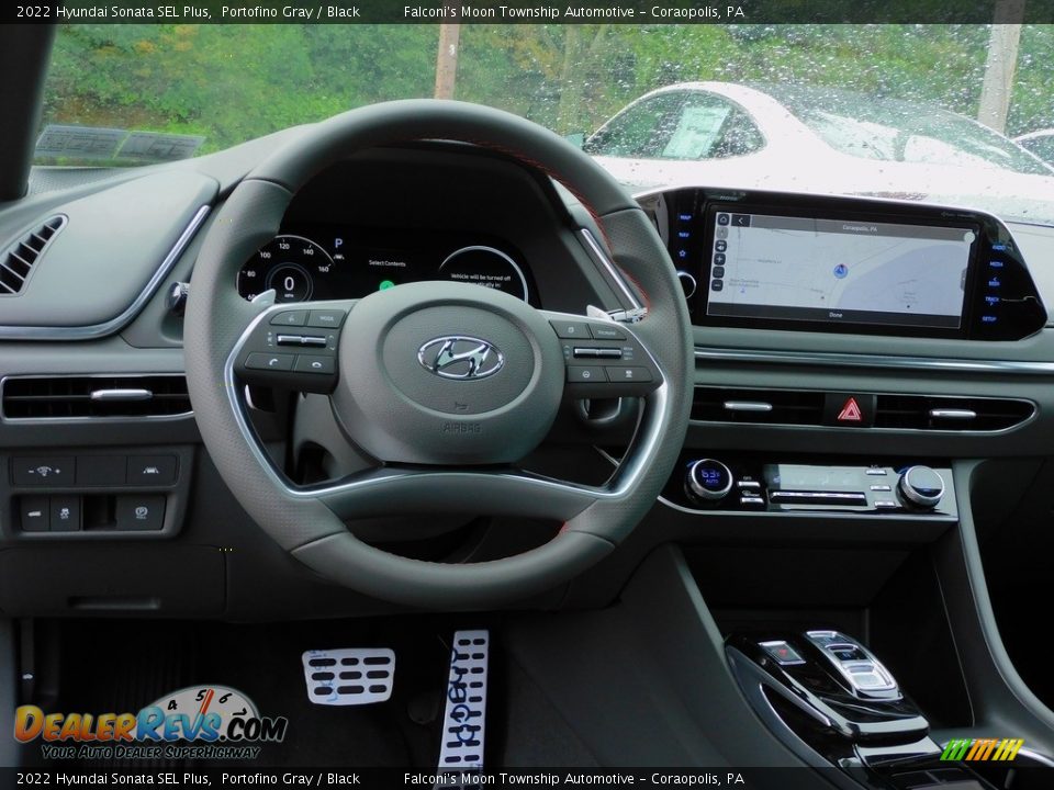 Dashboard of 2022 Hyundai Sonata SEL Plus Photo #13