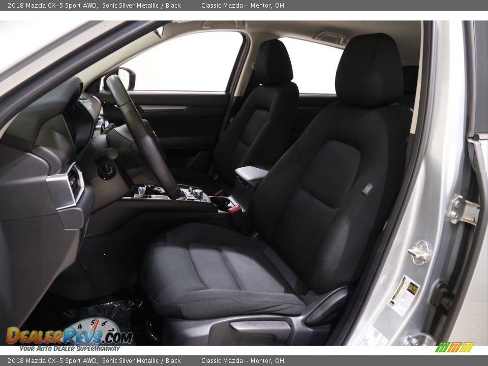 2018 Mazda CX-5 Sport AWD Sonic Silver Metallic / Black Photo #5