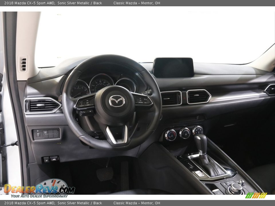 2018 Mazda CX-5 Sport AWD Sonic Silver Metallic / Black Photo #6