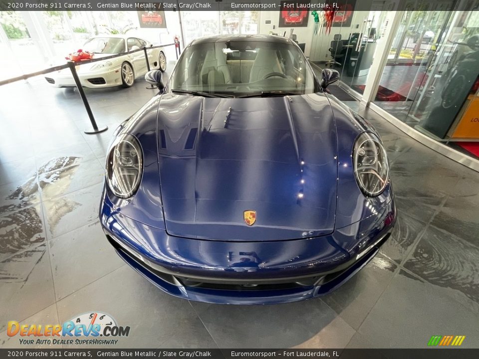 Gentian Blue Metallic 2020 Porsche 911 Carrera S Photo #21