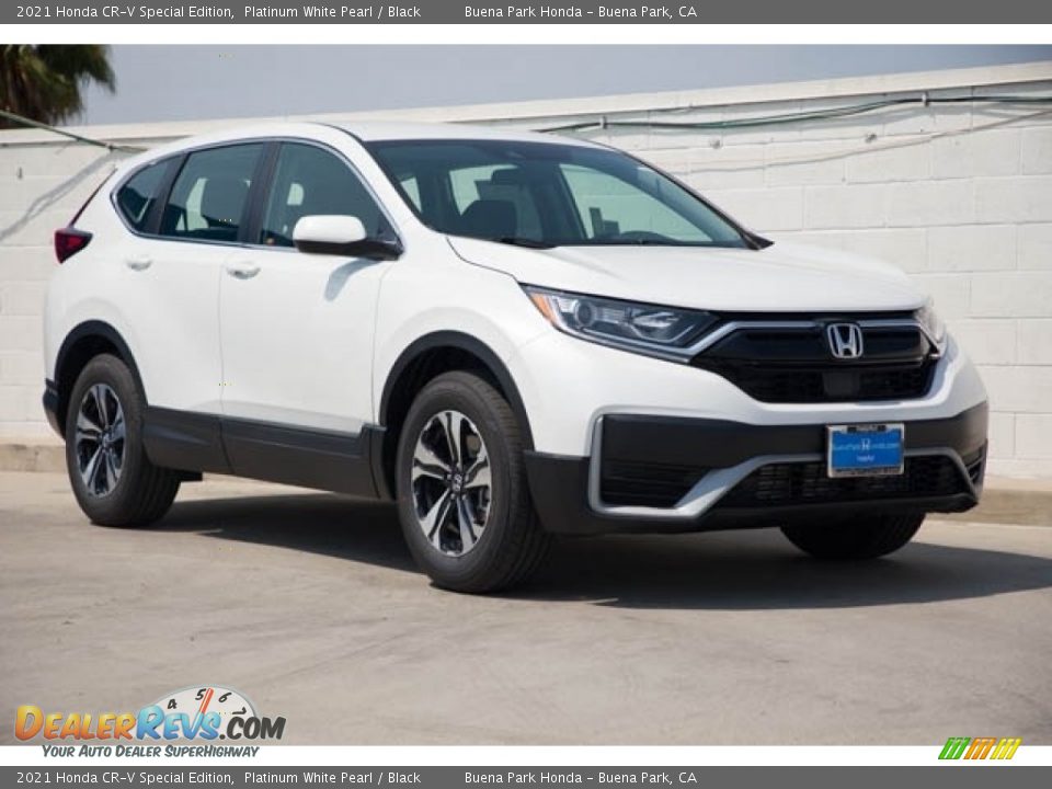 2021 Honda CR-V Special Edition Platinum White Pearl / Black Photo #1