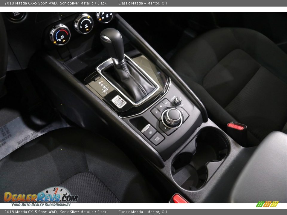 2018 Mazda CX-5 Sport AWD Sonic Silver Metallic / Black Photo #12