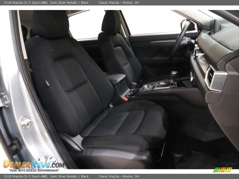 2018 Mazda CX-5 Sport AWD Sonic Silver Metallic / Black Photo #13