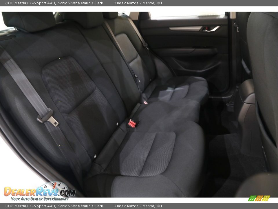 2018 Mazda CX-5 Sport AWD Sonic Silver Metallic / Black Photo #14