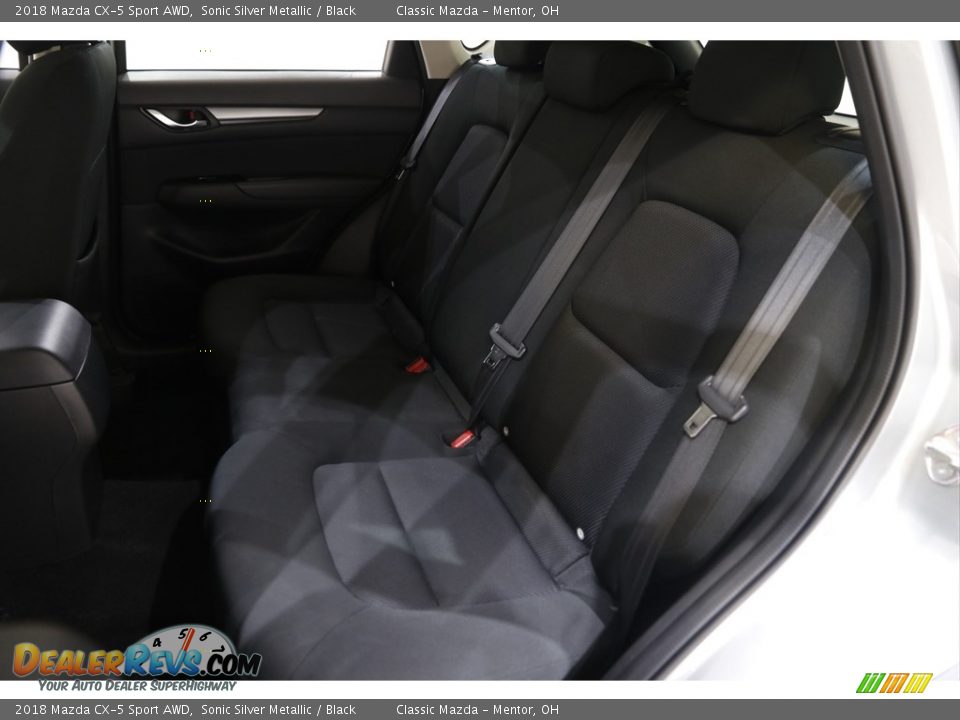 2018 Mazda CX-5 Sport AWD Sonic Silver Metallic / Black Photo #15