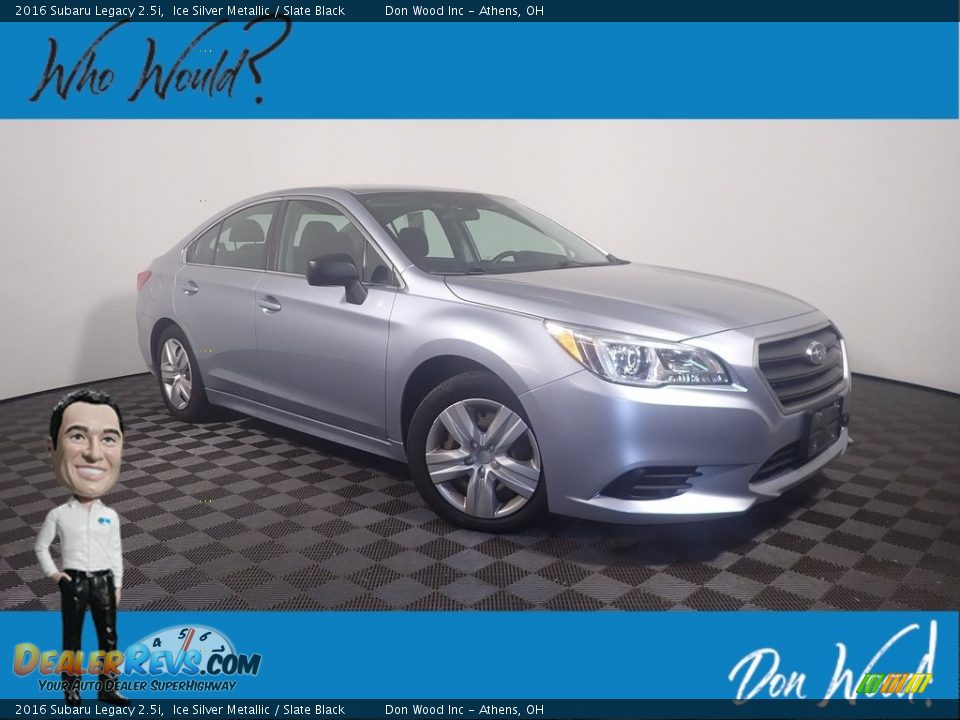 2016 Subaru Legacy 2.5i Ice Silver Metallic / Slate Black Photo #1