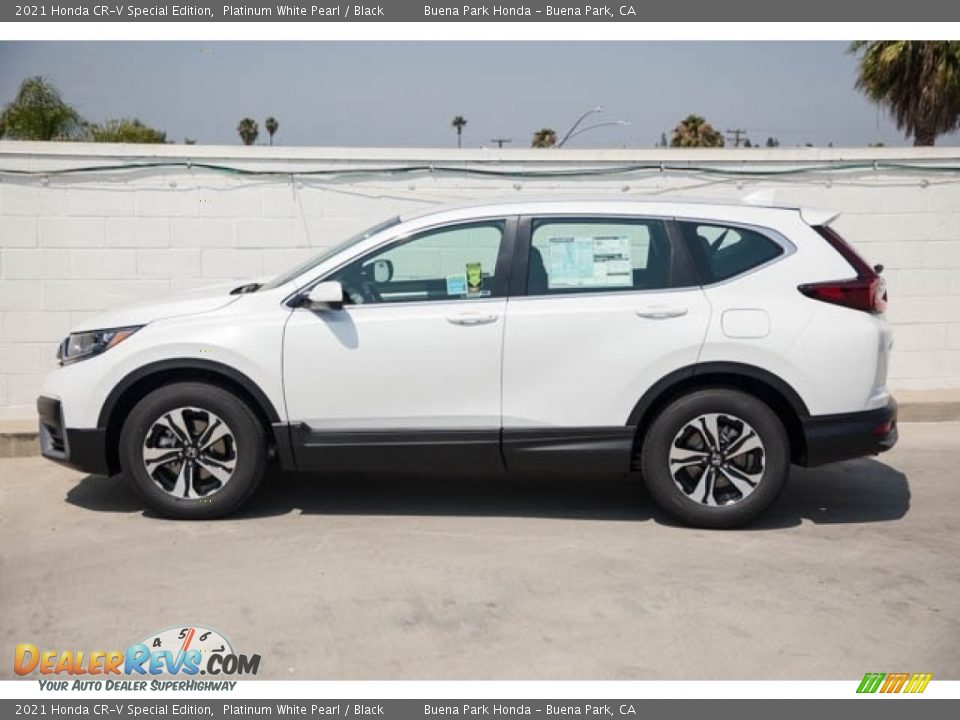 2021 Honda CR-V Special Edition Platinum White Pearl / Black Photo #6