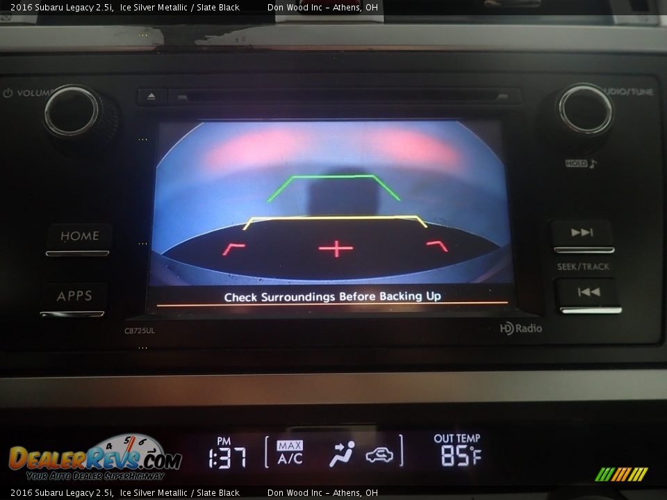 2016 Subaru Legacy 2.5i Ice Silver Metallic / Slate Black Photo #2