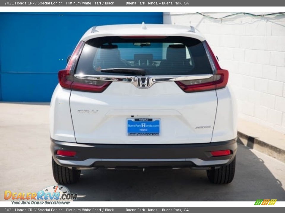 2021 Honda CR-V Special Edition Platinum White Pearl / Black Photo #7