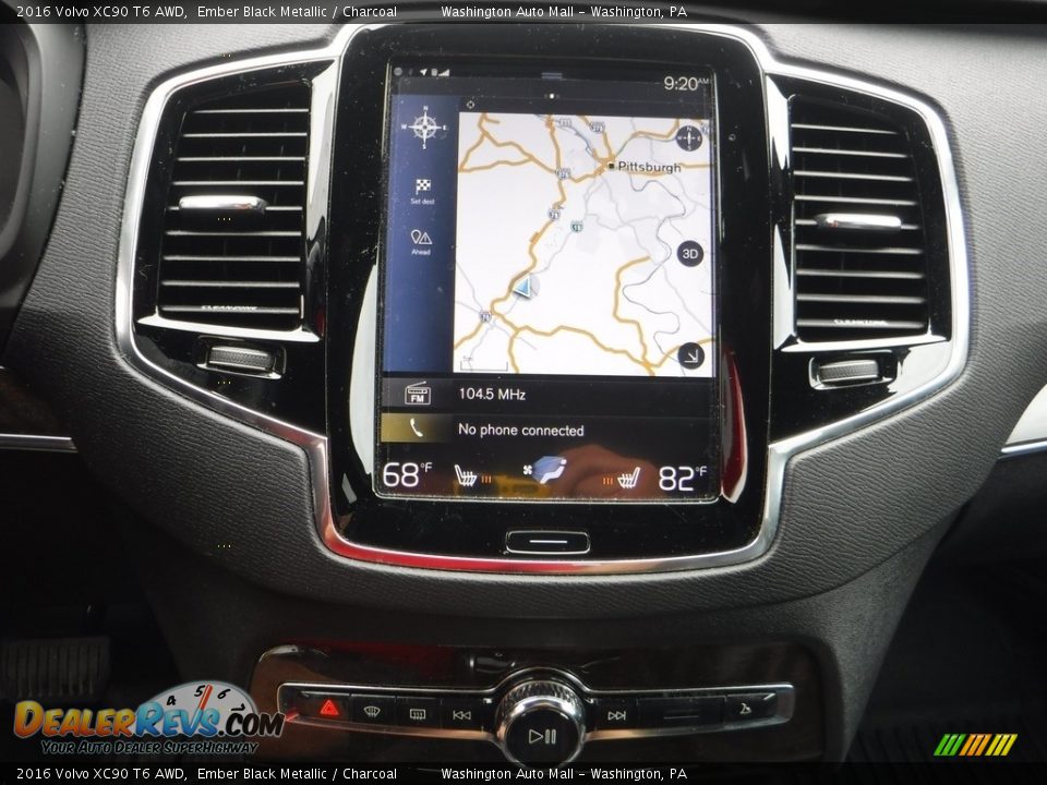 Navigation of 2016 Volvo XC90 T6 AWD Photo #4