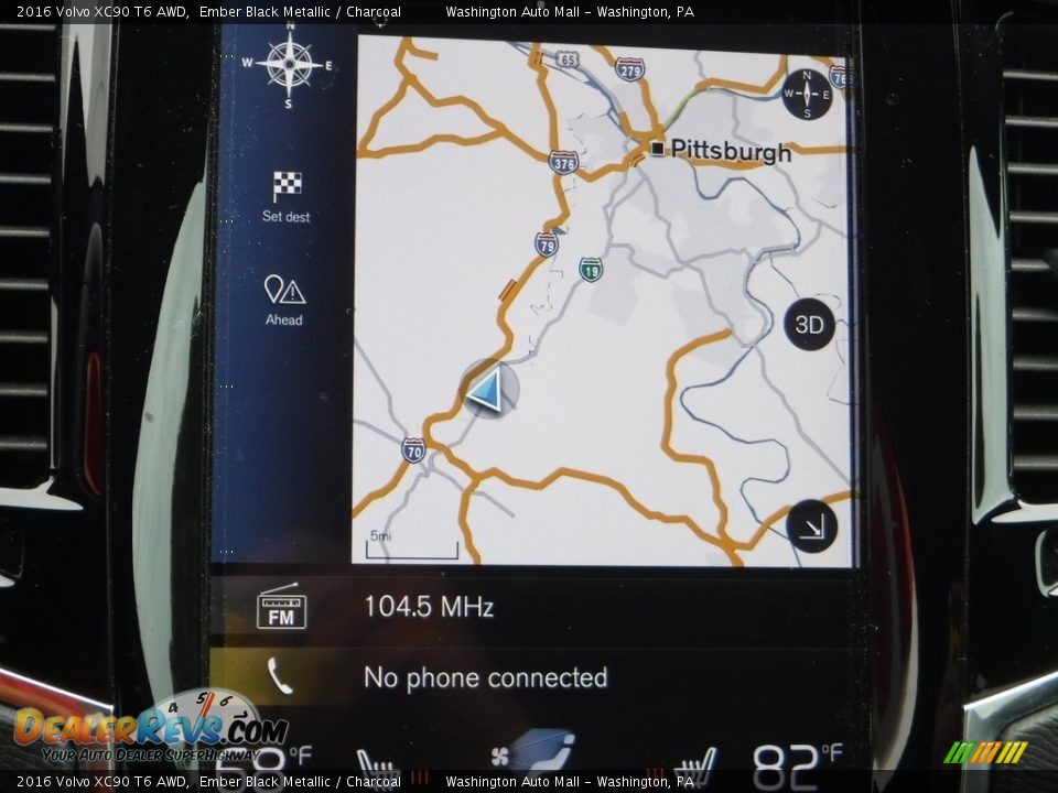 Navigation of 2016 Volvo XC90 T6 AWD Photo #5