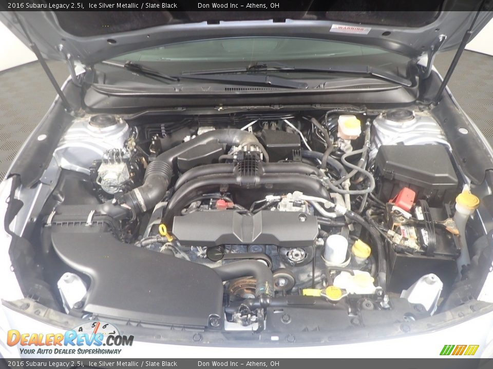 2016 Subaru Legacy 2.5i Ice Silver Metallic / Slate Black Photo #7