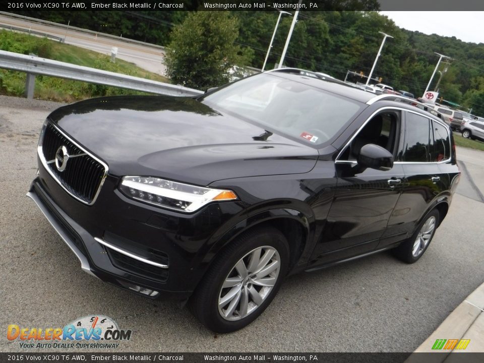 Ember Black Metallic 2016 Volvo XC90 T6 AWD Photo #10