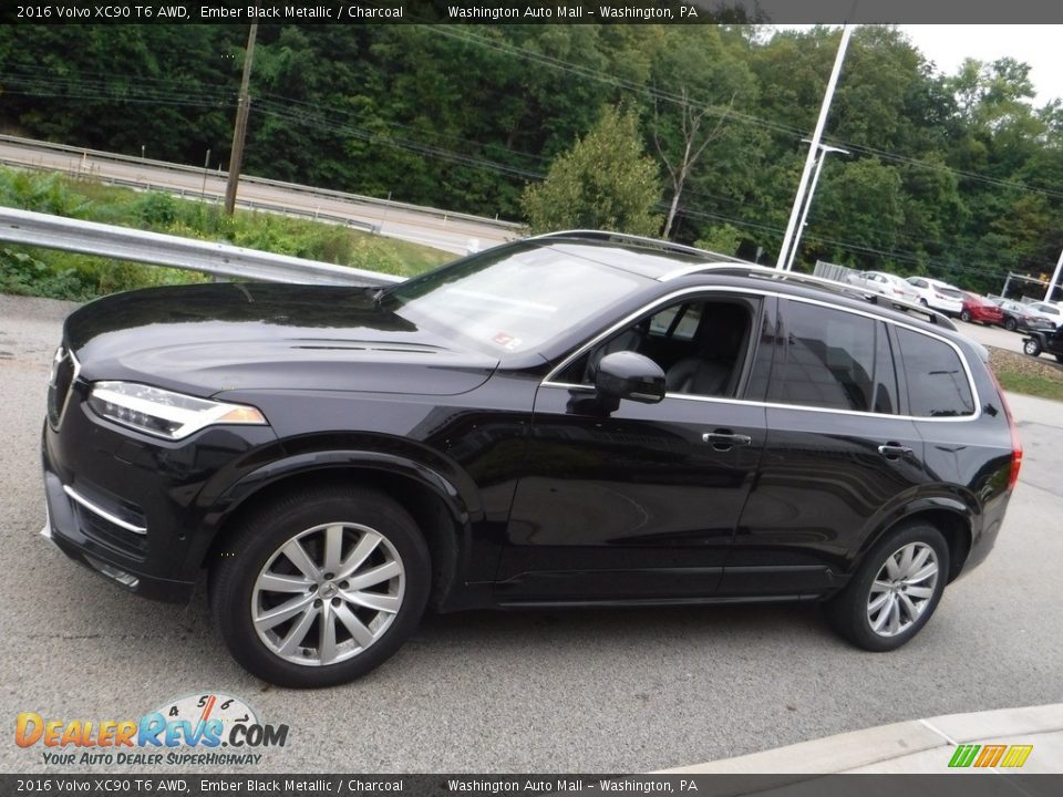 Ember Black Metallic 2016 Volvo XC90 T6 AWD Photo #11