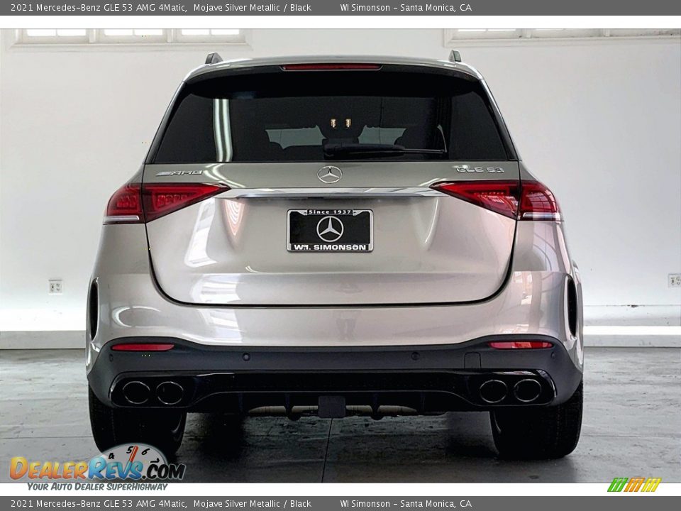 2021 Mercedes-Benz GLE 53 AMG 4Matic Mojave Silver Metallic / Black Photo #3