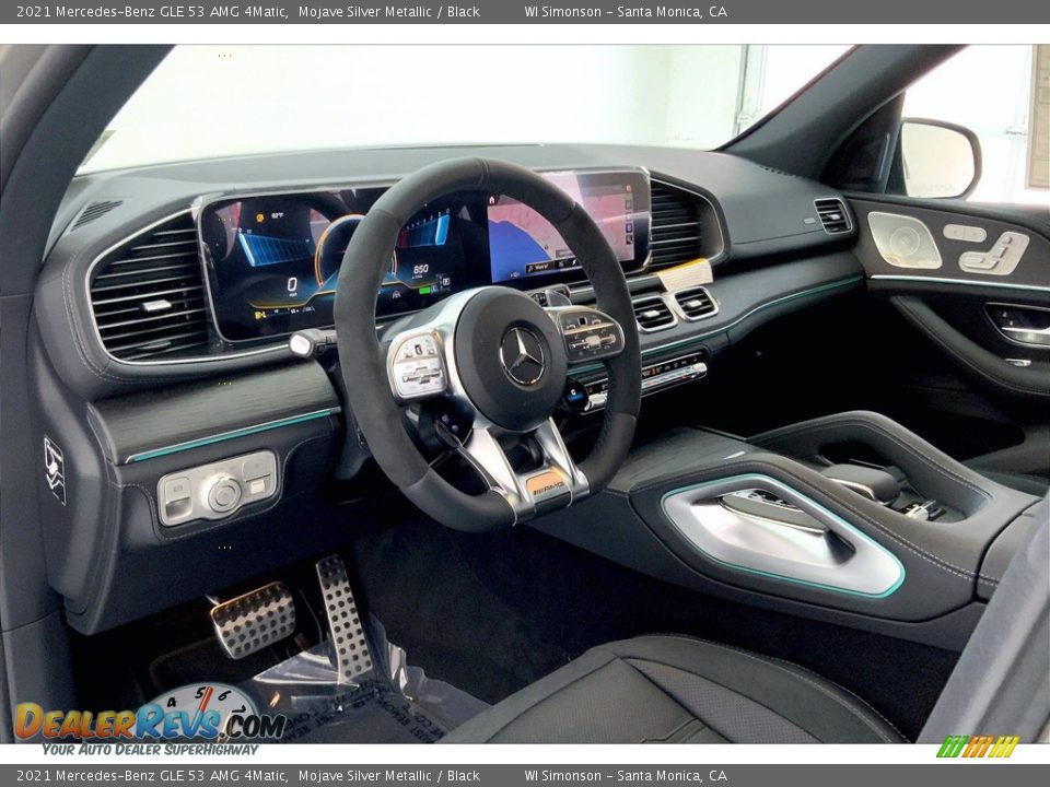 2021 Mercedes-Benz GLE 53 AMG 4Matic Mojave Silver Metallic / Black Photo #4