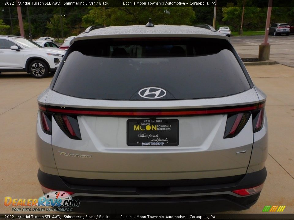 2022 Hyundai Tucson SEL AWD Shimmering Silver / Black Photo #3