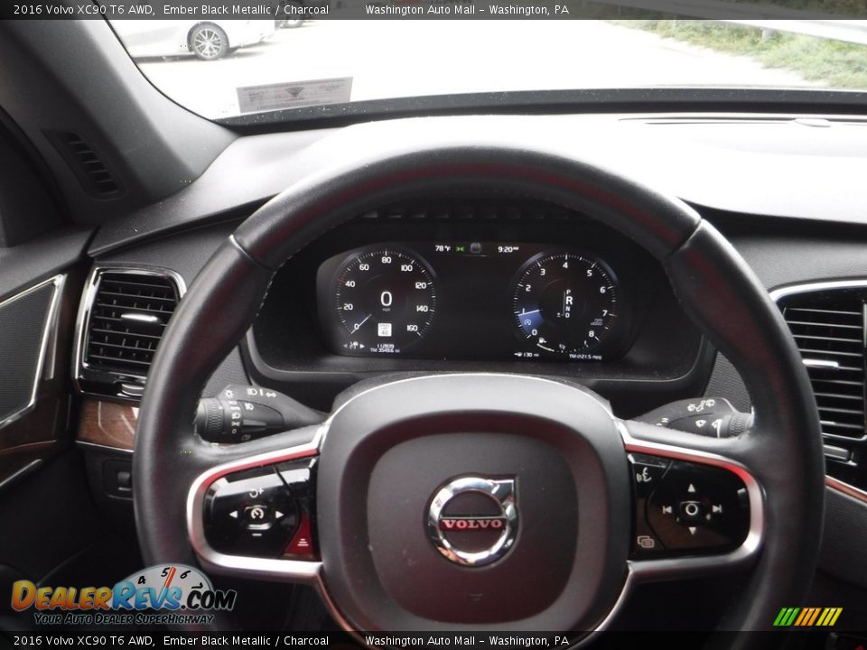 2016 Volvo XC90 T6 AWD Steering Wheel Photo #21