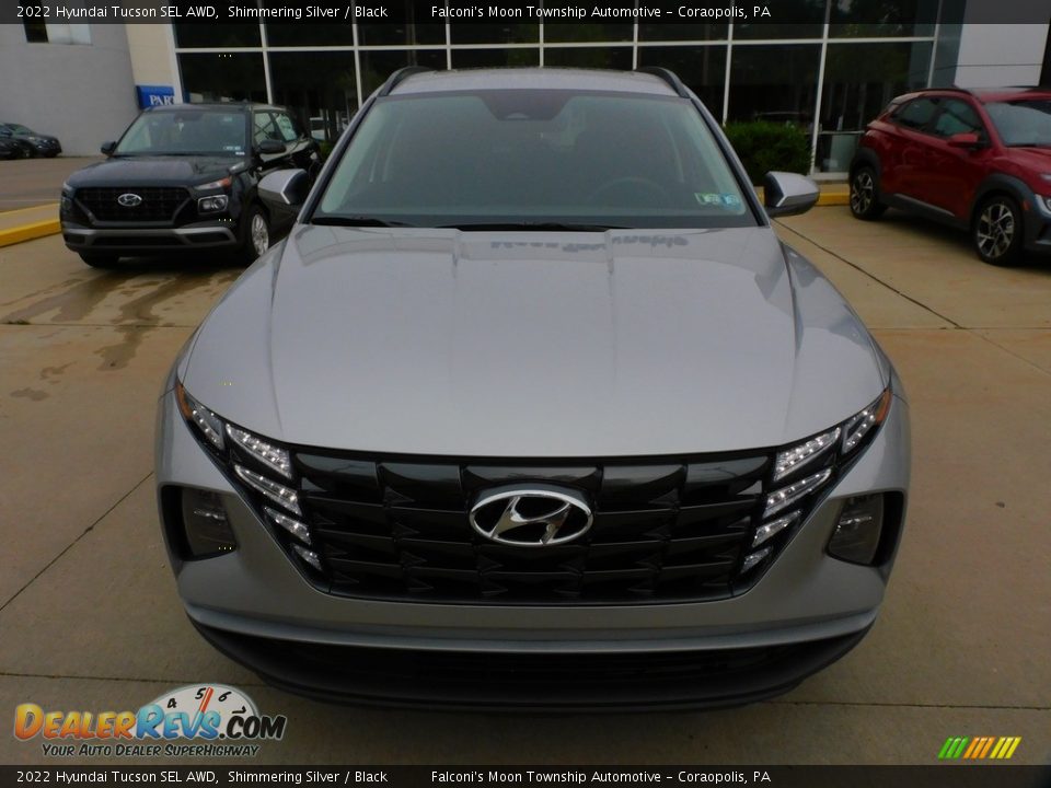 2022 Hyundai Tucson SEL AWD Shimmering Silver / Black Photo #8