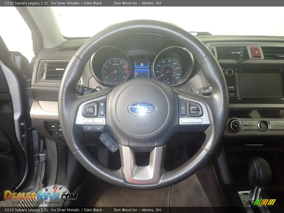 2016 Subaru Legacy 2.5i Ice Silver Metallic / Slate Black Photo #26
