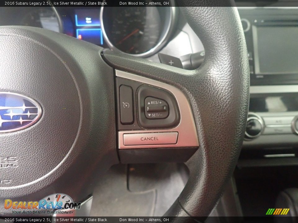 2016 Subaru Legacy 2.5i Ice Silver Metallic / Slate Black Photo #29
