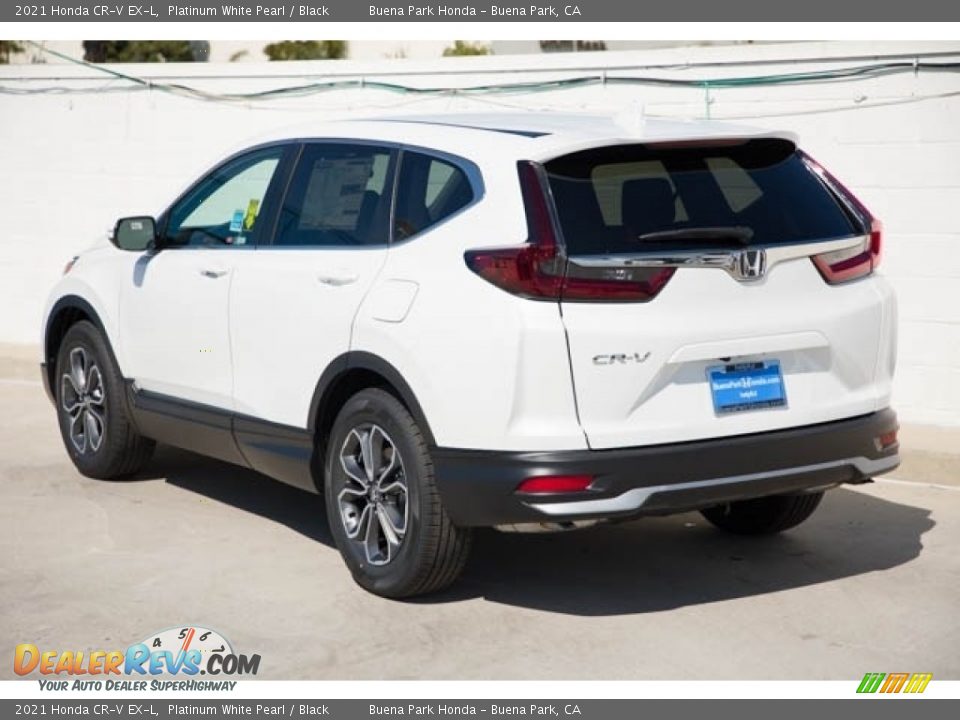 2021 Honda CR-V EX-L Platinum White Pearl / Black Photo #2