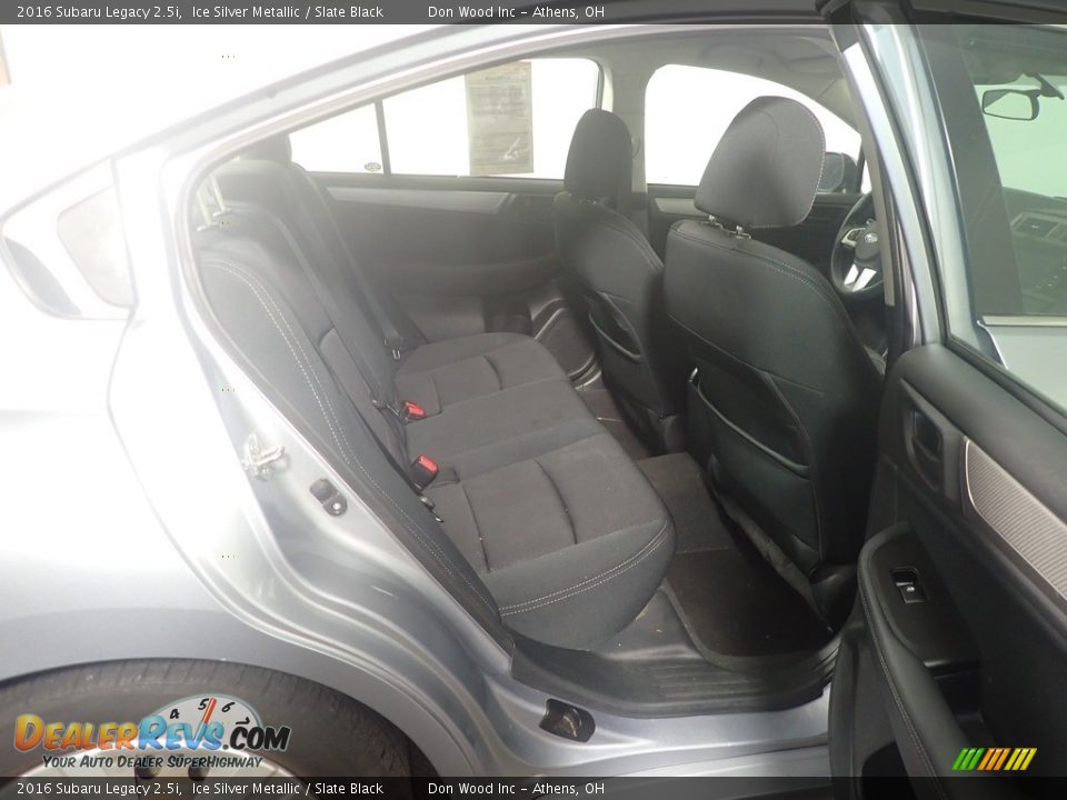 2016 Subaru Legacy 2.5i Ice Silver Metallic / Slate Black Photo #36