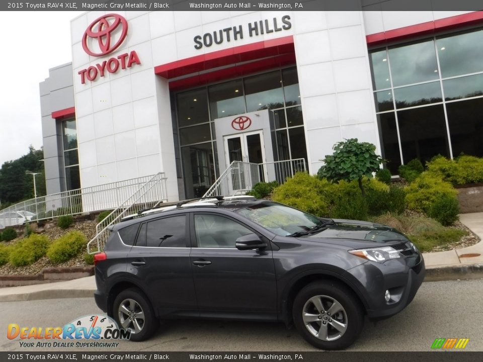 2015 Toyota RAV4 XLE Magnetic Gray Metallic / Black Photo #2