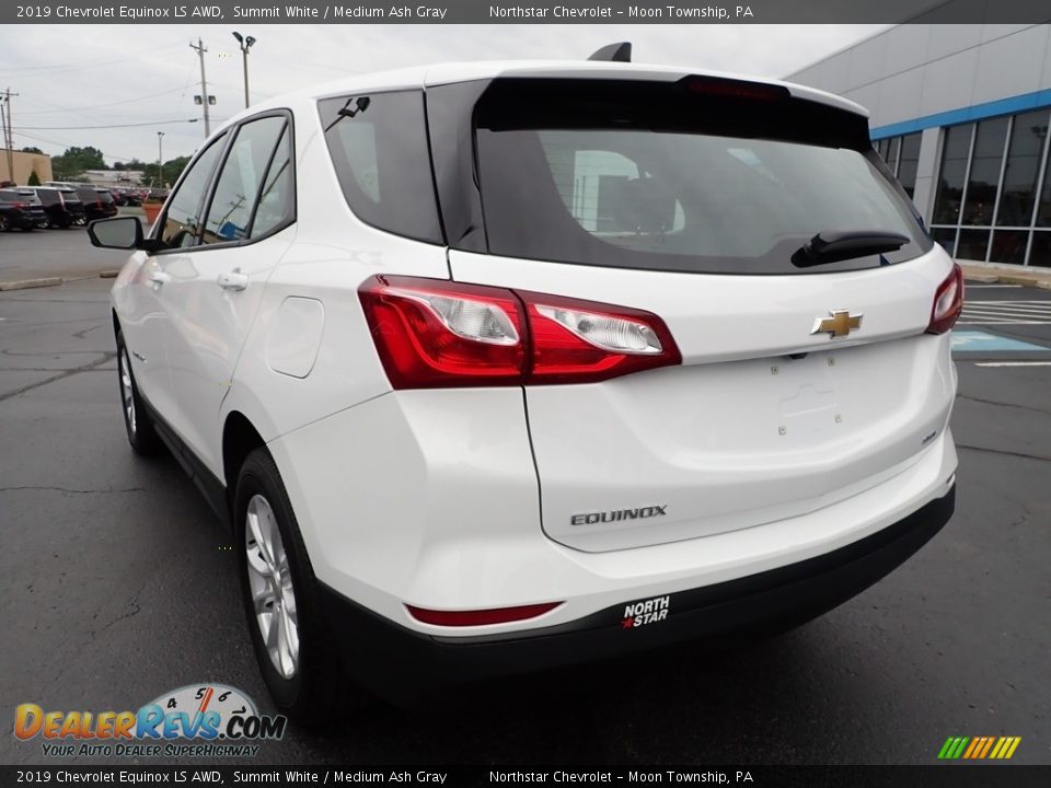 2019 Chevrolet Equinox LS AWD Summit White / Medium Ash Gray Photo #5