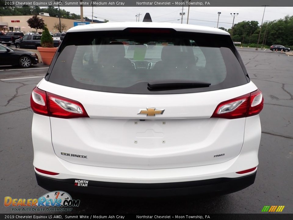 2019 Chevrolet Equinox LS AWD Summit White / Medium Ash Gray Photo #6