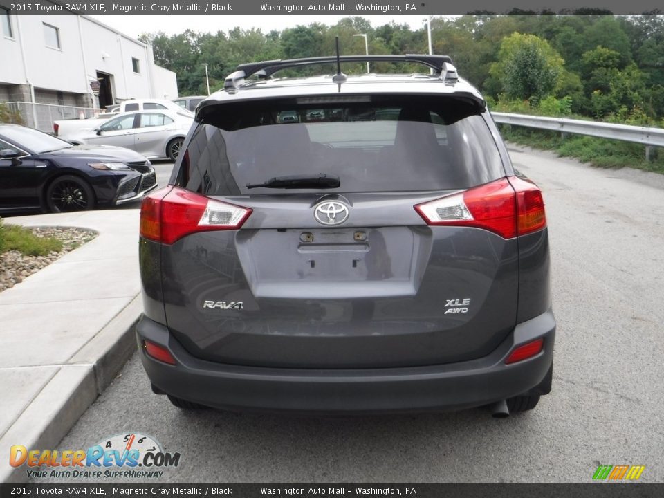 2015 Toyota RAV4 XLE Magnetic Gray Metallic / Black Photo #14