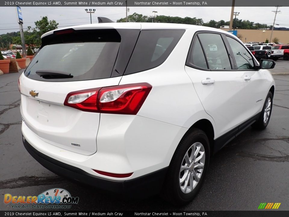 2019 Chevrolet Equinox LS AWD Summit White / Medium Ash Gray Photo #8