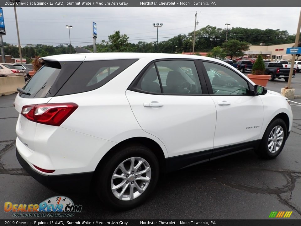 2019 Chevrolet Equinox LS AWD Summit White / Medium Ash Gray Photo #9