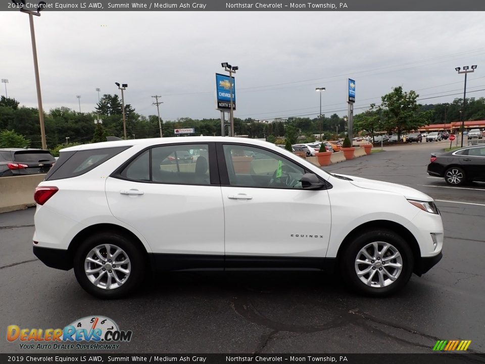 2019 Chevrolet Equinox LS AWD Summit White / Medium Ash Gray Photo #10