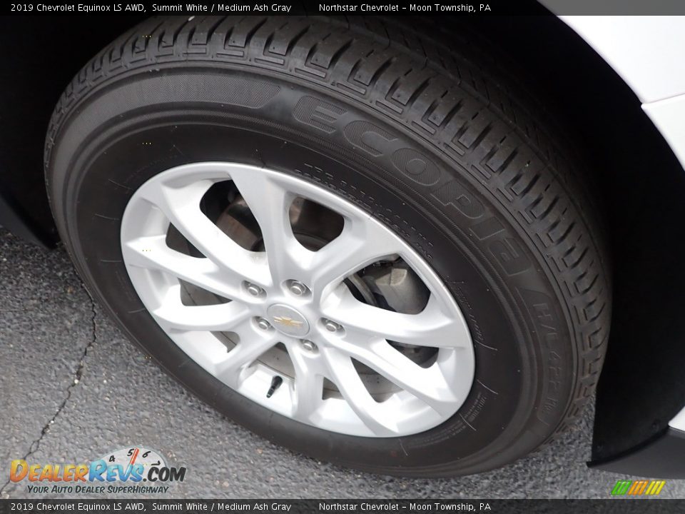 2019 Chevrolet Equinox LS AWD Summit White / Medium Ash Gray Photo #14