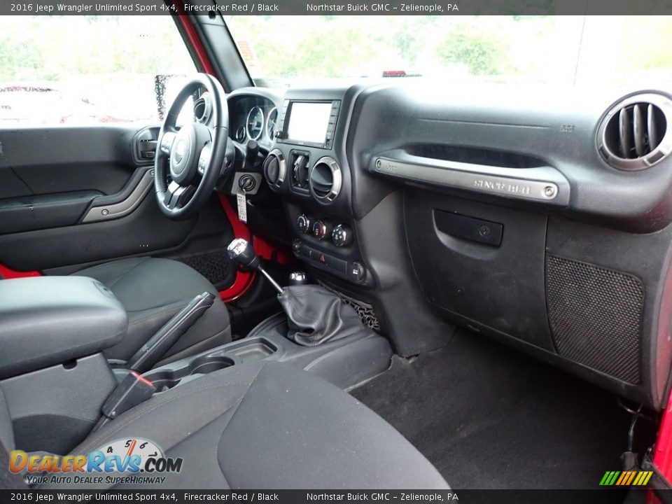 2016 Jeep Wrangler Unlimited Sport 4x4 Firecracker Red / Black Photo #6