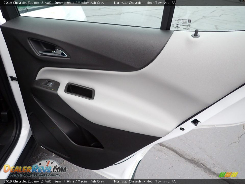 2019 Chevrolet Equinox LS AWD Summit White / Medium Ash Gray Photo #19