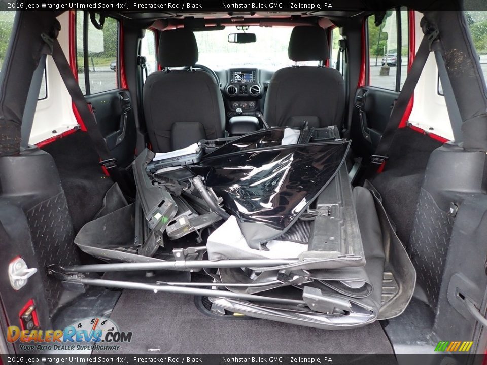 2016 Jeep Wrangler Unlimited Sport 4x4 Firecracker Red / Black Photo #11