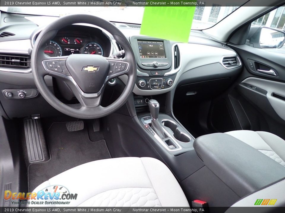 2019 Chevrolet Equinox LS AWD Summit White / Medium Ash Gray Photo #22