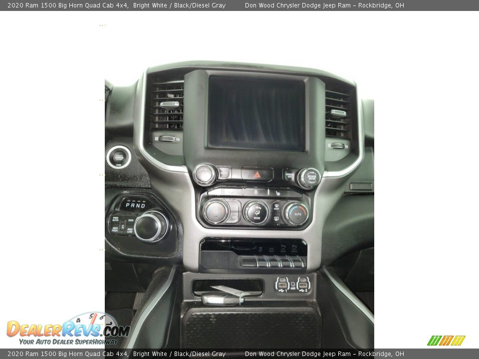 2020 Ram 1500 Big Horn Quad Cab 4x4 Bright White / Black/Diesel Gray Photo #22