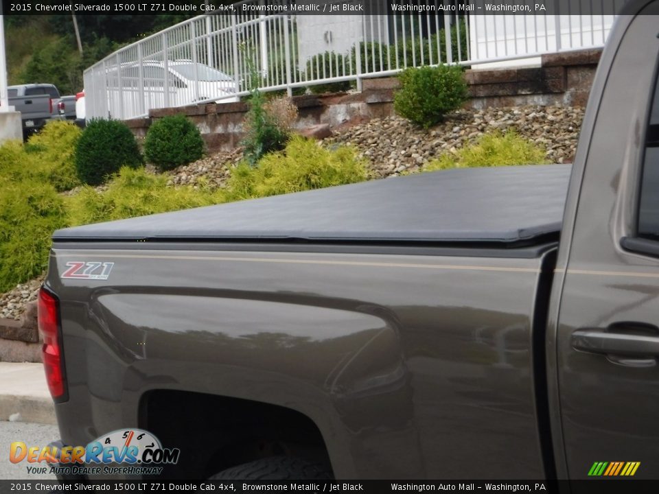 2015 Chevrolet Silverado 1500 LT Z71 Double Cab 4x4 Brownstone Metallic / Jet Black Photo #3