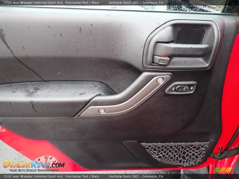 2016 Jeep Wrangler Unlimited Sport 4x4 Firecracker Red / Black Photo #20