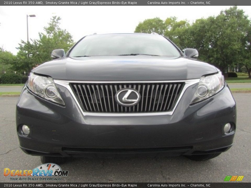 2010 Lexus RX 350 AWD Smokey Granite Mica / Light Gray/Espresso Birds-Eye Maple Photo #4