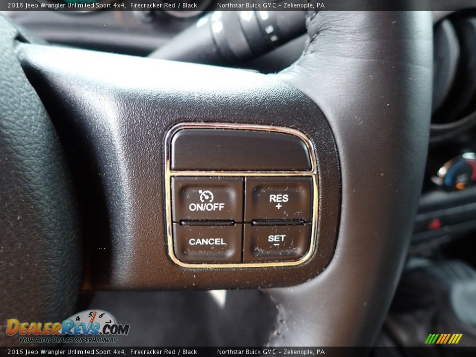 2016 Jeep Wrangler Unlimited Sport 4x4 Firecracker Red / Black Photo #23