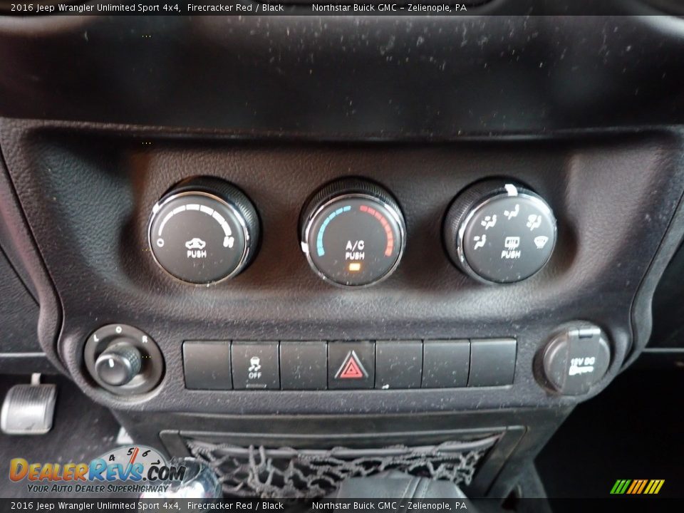 2016 Jeep Wrangler Unlimited Sport 4x4 Firecracker Red / Black Photo #25